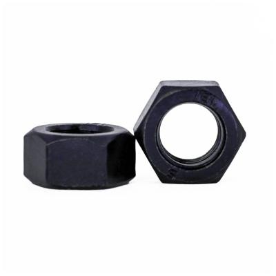 China Professional Retail Industry Manufacturer Black Auto Fasteners Hex Head Collar Nut For Din934 for sale