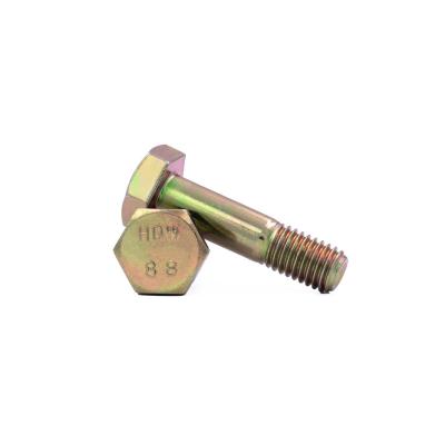 China China Manufacturer Goods 1/2 Thread Q195 Good Hex Head Galvanized Bolt Hex Bolts for sale