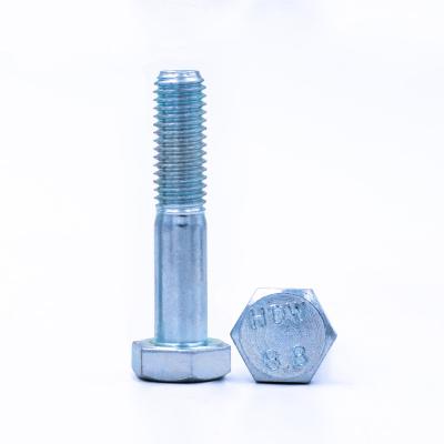 China Good Price Q195 Galvanized Half Wire Din 931 Hex Bolts From Chinese Supplier for sale