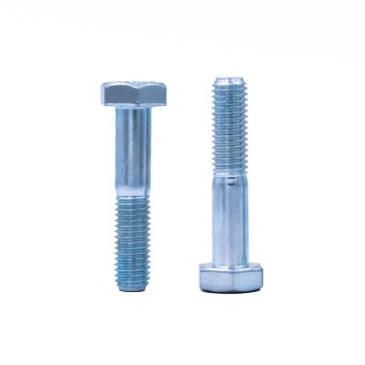 China Q195 Galvanized 931 Din Furniture Bolt Hex Head Bolt Class 8.8 High Quality for sale