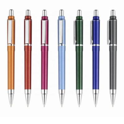 China High Quality Plastic Ball Pen With Metal Pen Clip Promotional Pen Gifts for sale