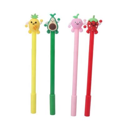 China office & School Pen Hot Sale Plastic Gel Pen With Multi-colored Cute Shaped Pen for sale