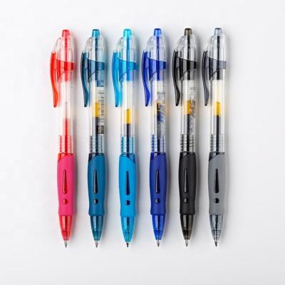 China office & School pen hot sales school and office used large capacity metal gel pen with custom logo for sale