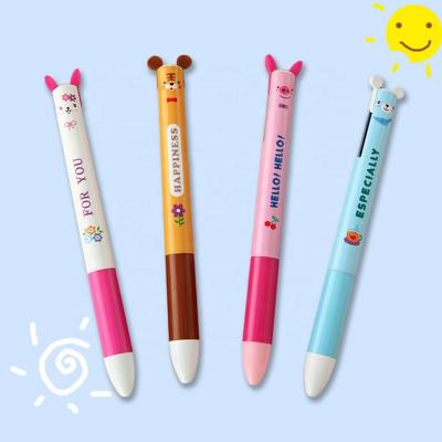 China Hot Sale School Supplies Pen Multi Color And Animal Ear Promotional Pen For Child for sale