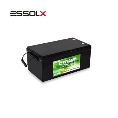 China Toys Deep Cycle 5000 Time Energy Storage 12.8v 200Ah Lifepo4 Lithium Ion Battery for sale