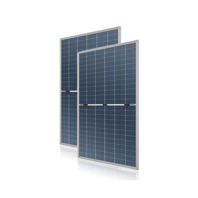 China Essolx 550W 144 Cell MBB PERC Half-Cell Double Glass Bifacial 550w Solar Panels for Home 182mmx182mm for sale