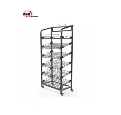 China Esd protection bread metal wire shelf chrome shelving for kitchen equipment by rack supplier for sale