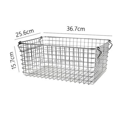 China Durable Metal Mini Cloth Laundry Basket For Kids Storage Basket for sale