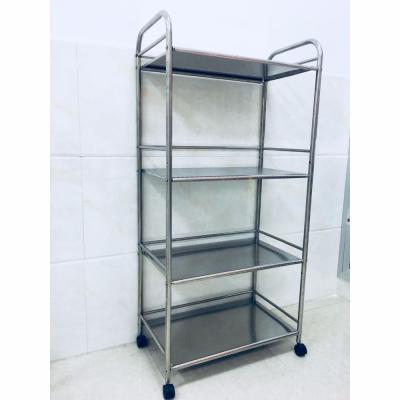 China Sustainable Hotel Kitchen Rack Plated Spice Storage Shelf Dish Racks Stainless Steel Utensil for sale