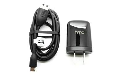 China OEM 5V 2A USB Travel Charger Adapter Converter For HTC Cell Phone , Black Color for sale