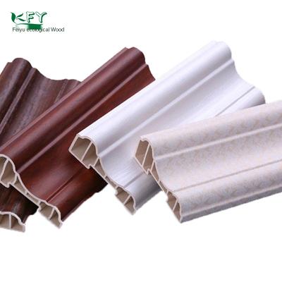 China Interior Decorative Line Fire Resistant Pvc Molding For Interior Decoration for sale