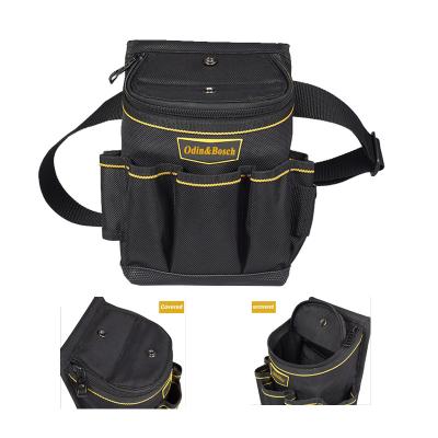 China Hot Sale Waterproof 600D Polyester Bartender Tool Pouch Electrician Waist Durable Tool Bag for sale