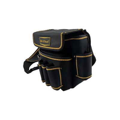 China Customized Multifuction Tool Bags Carpenter Multi Functional Organizer Holster Electrician Waist Tool Bag for sale