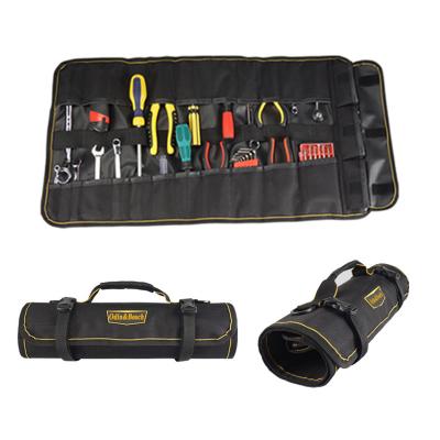 China Tool Professional High Quality Polyester Bartender Knife Folding Rolling Tool Bag Packaging Tool Kit Bag for sale