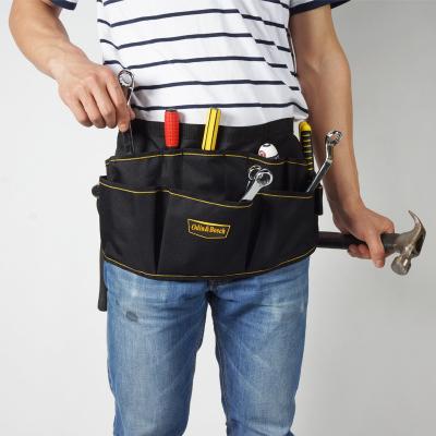 China Portable Tool Holder Canvas Polyester Waist Light Bags Tool Belt Pouch Canvas Bar Tool Bag Nylon Canvas for sale