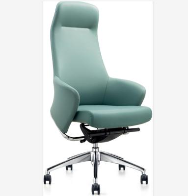 China Modern Extreme Leather Chairs (Height) Adjustable Office Boss Synthetic Visitor Chairs Sets for sale