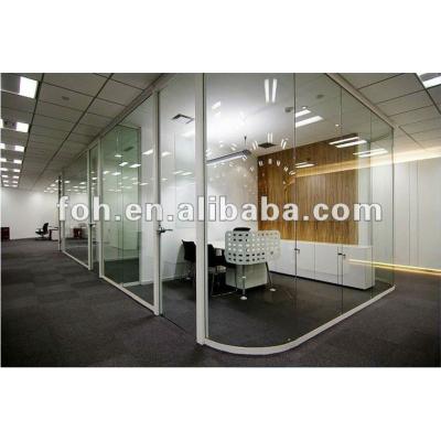 China Furniture Commercial Design Decorative Wall Dividers Office Room Glass Wall Dividers (FOH-023) for sale