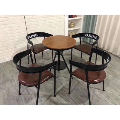 China Contemporary Rustic Outdoor Design Patio Stylish Vintage Cafe Set On Wheels For Sale (FOH-ND01) for sale