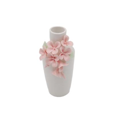 China Transitional Handcraft The Vase Tabletop Handmade Ceramic Vase Gift Flower Home Vase For Home Decoration for sale