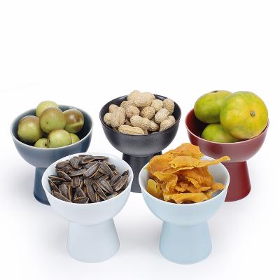 China Wholesale Disposable Fine China Tableware Ceramic Fruit Bowl For Dessert for sale