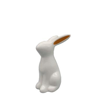 China Rabbit Design Cute Rabbit Morden Design Ceramic Easter Bunny Decorations For Easter Day for sale