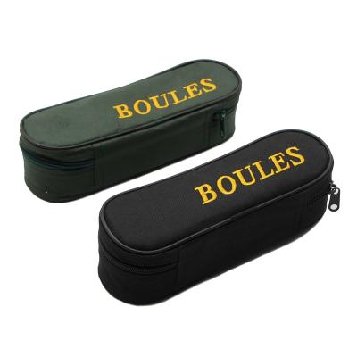 China Boules Ball Petanque Nylon Bag, Printed Logo, Embroidered Logo on the Nylon Bag for sale