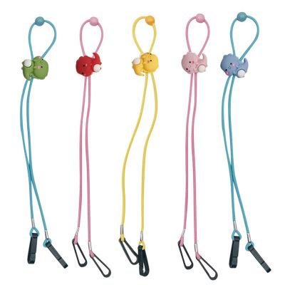 China Fashiontable Factory Hot Selling Custom Anti-lost Face Masked Lanyards For Kids for sale