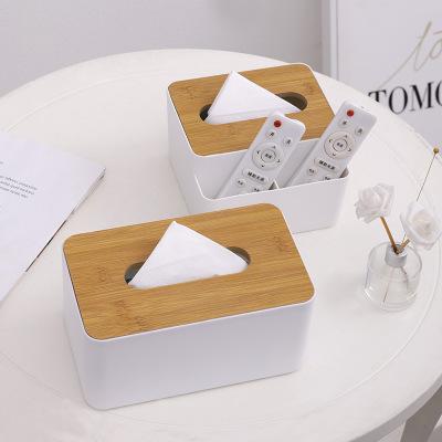 China Custom Made High Quality Eco-friendly Paper Tissue Box Household Multifunctional Tissue Box for sale