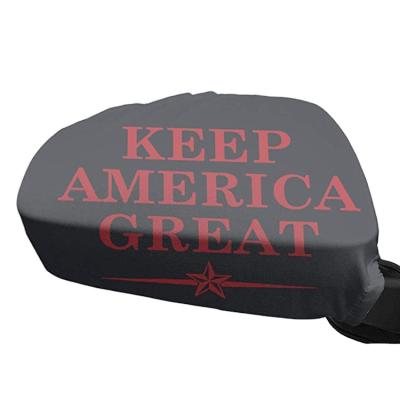 China 2020 car mirror flag make liberal carry again car mirror cover flag trump for usa election for sale