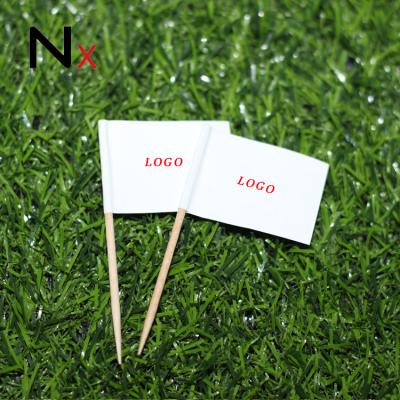 China Wholesale Custom Disposable Decorative Cupcake Toothpick Flag Stunning Printing for sale