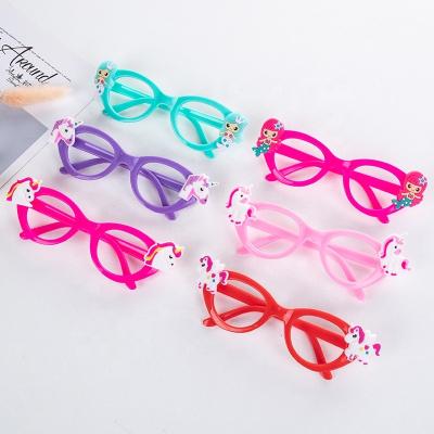 China Toy Hot Selling Cartoon Plastic Glasses Party Supplies Children's Frames for sale