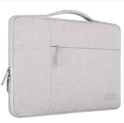 China Various Size Laptop Briefcase Compatible Handbag Shockproof 13-15.6 Inch Polyester Portable Multifunctional Laptop Sleeve Carrying Cover for sale