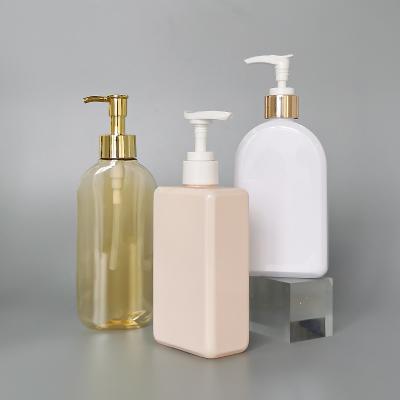 China Luxury Cosmetic Packaging Container Skin Care Products Look Different Color Shampoo Lotion Hotel Bottle for sale