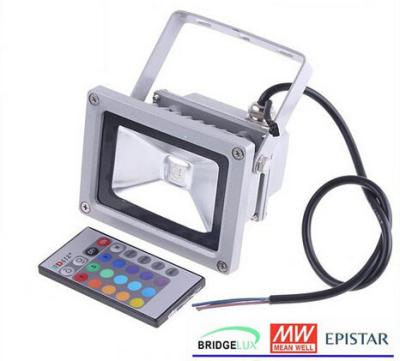 Cina Proiettore all'aperto di RGB LED Bridgelux della PANNOCCHIA luminosa eccellente di IP65 per le costruzioni fuori di 20W in vendita