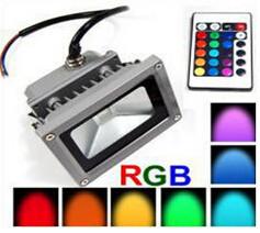 China Epistar RGB LED Flood Light 10W Energy Saving  Natural White 4000K Bridge Lighting for sale