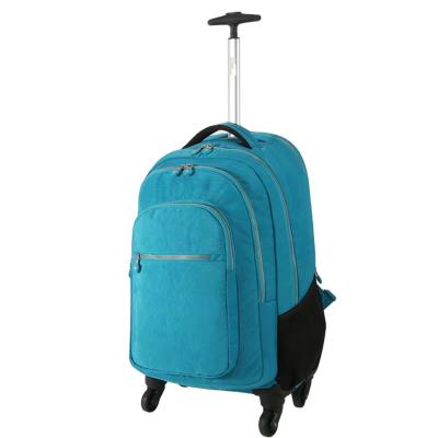 China Waterproof Wheeled Backpack Laptop Backpack With Wheels Rolling Travel Backpack Trolley Luggage Suitcase Business Compact Bag Te koop