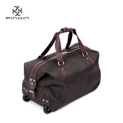 China Best Selling Water Resistant Brown Big Case Cheapest Travel Trolley Luggage Bag for sale