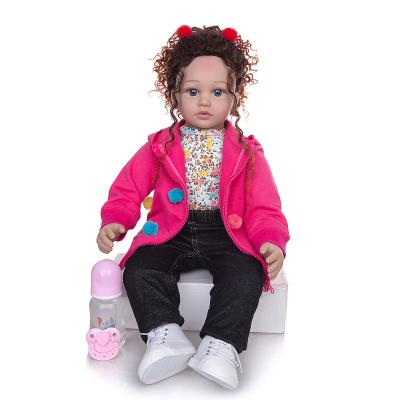 China stuffed & Reborn Plush Toy KEIUMI New Arrival Dolls 60cm Cloth Body Stuffed Girl Babies Doll Toy Wear Fashion Suit Clothes Toddler New Year Gifts for sale