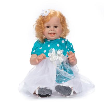 China stuffed & 3D-Painted Plush Toy 27 Inch Skin Reborn Baby - Real Touch Doll Real Touch Newborn Princess Alive Bebe Toys For Kids Birthday Toddler Gift for sale