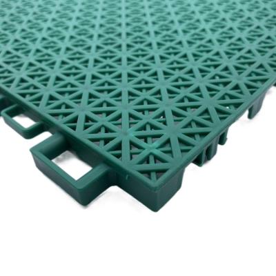 China 2022 NEW anti-slip pp interlocking tiles 34x34 floor tile pp plastic outdoor deck flooring indoor floor factory direct for sale