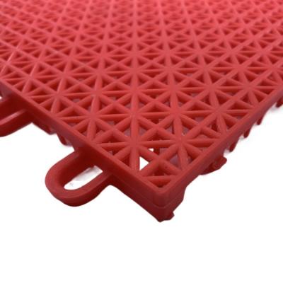 China Anti-slip Outdoor Flooring PP Interlocking Tiles for Pool Surrounds and Deck Top Floors Patios Tiles for sale