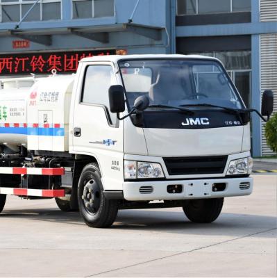 China JMC Oxidation-Resistance Steel 5000 Liters Capacity Diesel Fuel Tanker Truck Carrier Diesel Fuel Storage Tank Car For Sale New for sale