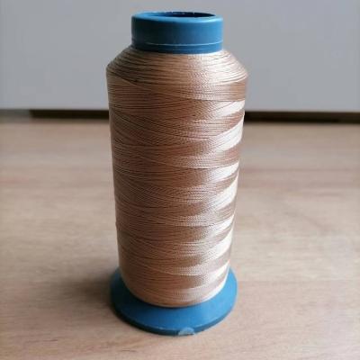 China High Tenacity Factory Direct Sales 210D/2 Low Shrink Dye Spun 100% Polyester Sewing Thread For Leather Goods Sewing for sale