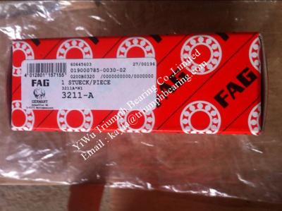 China FAG Double-Row Angular Contact Ball Bearing 3211A for sale