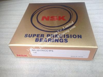 China NSK double row Cylindrical roller bearing NN3017KCC1P5 for sale