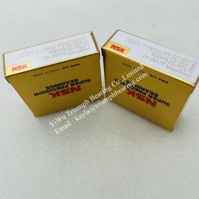 China NSK  angular contact ball bearing   7007CTYNSULP5 for sale