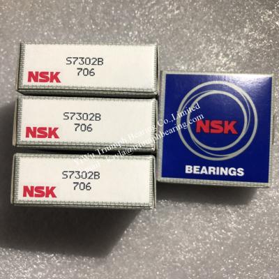 China NSK Angular Contact Ball Bearing  S7302B for sale