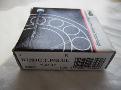 China FAG Angular Contact Ball Bearing B7207-C-T-P4S-UL ， B7208-C-T-P4S-UL , B7211-C-T-P4S-UL for sale