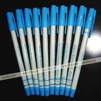 China 12 PACK Plastic Ink Vanishing Marking Pen, Air Water Erasable Fabric Marker Pen Temporary Self-vanishing Pen for Fabric (Blue) for sale