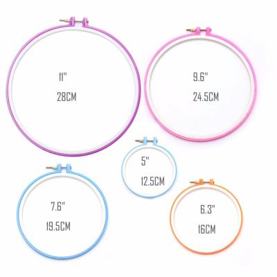 China China Embroidery Hoops Cross Stitch Hoop Set, 5 inch to 11 inch (Multicolor) for sale